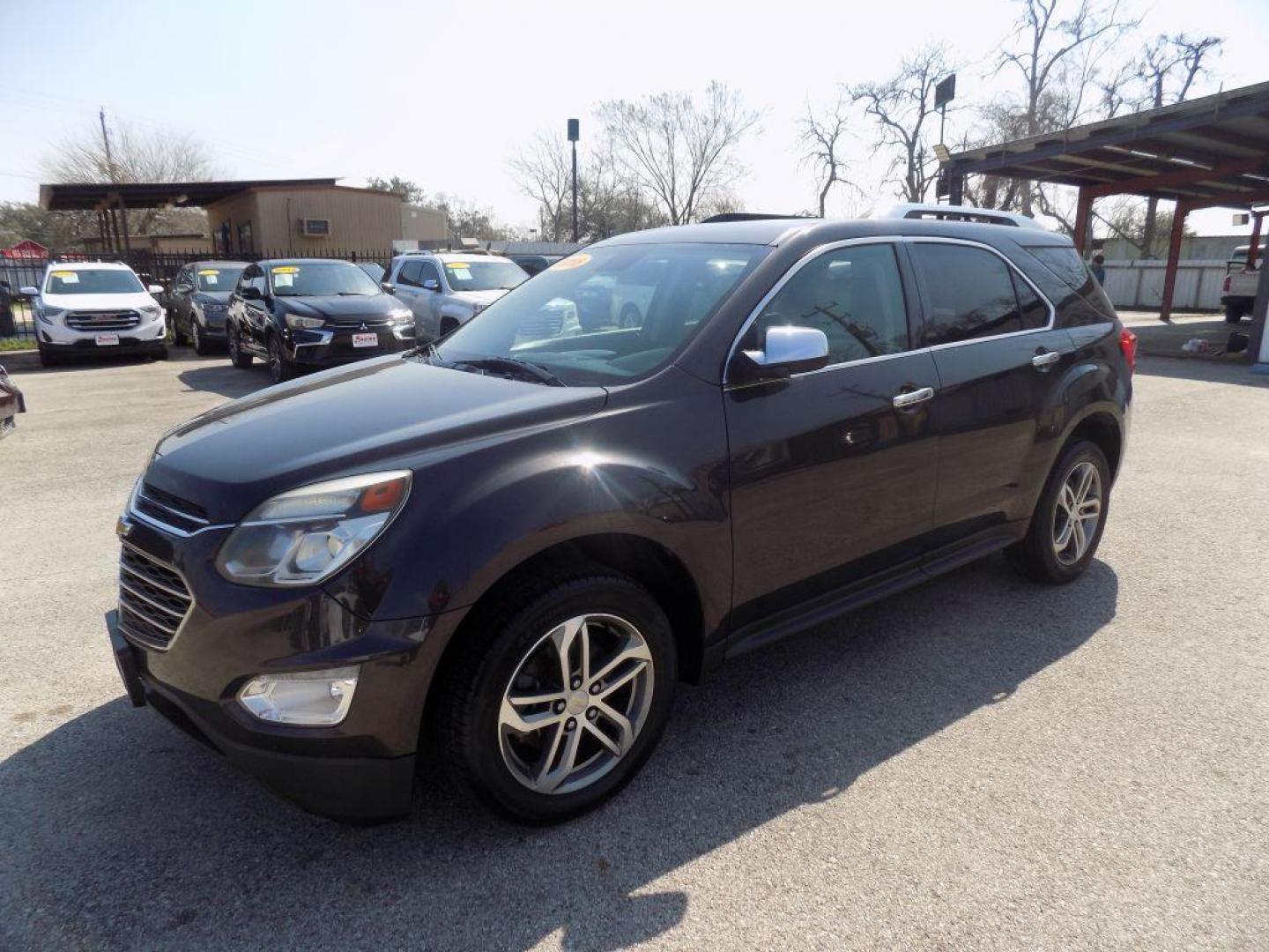 2016 BLACK CHEVROLET EQUINOX LTZ (2GNALDEKXG6) with an 2.4L engine, Automatic transmission, located at 830 E. Canino Rd., Houston, TX, 77037, (281) 405-0440, 38.358219, -81.729942 - Photo#5