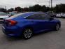 2017 BLUE HONDA CIVIC LX (19XFC2F52HE) with an 2.0L engine, Continuously Variable transmission, located at 830 E. Canino Rd., Houston, TX, 77037, (281) 405-0440, 38.358219, -81.729942 - RCVD TITLE - Photo#5
