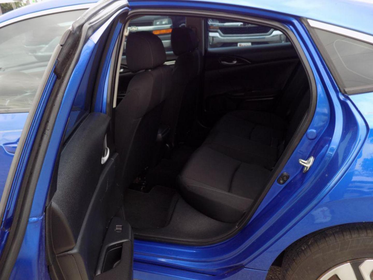 2017 BLUE HONDA CIVIC LX (19XFC2F52HE) with an 2.0L engine, Continuously Variable transmission, located at 830 E. Canino Rd., Houston, TX, 77037, (281) 405-0440, 38.358219, -81.729942 - RCVD TITLE - Photo#9