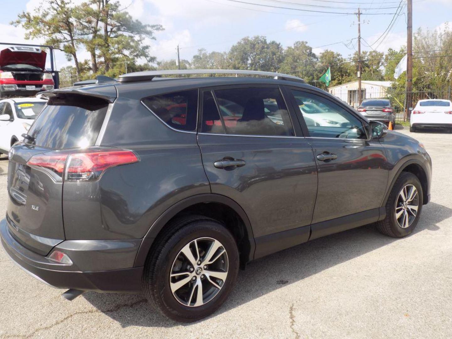 2018 GRAY TOYOTA RAV4 ADVENTURE (2T3WFREV7JW) with an 2.5L engine, Automatic transmission, located at 830 E. Canino Rd., Houston, TX, 77037, (281) 405-0440, 38.358219, -81.729942 - Photo#1