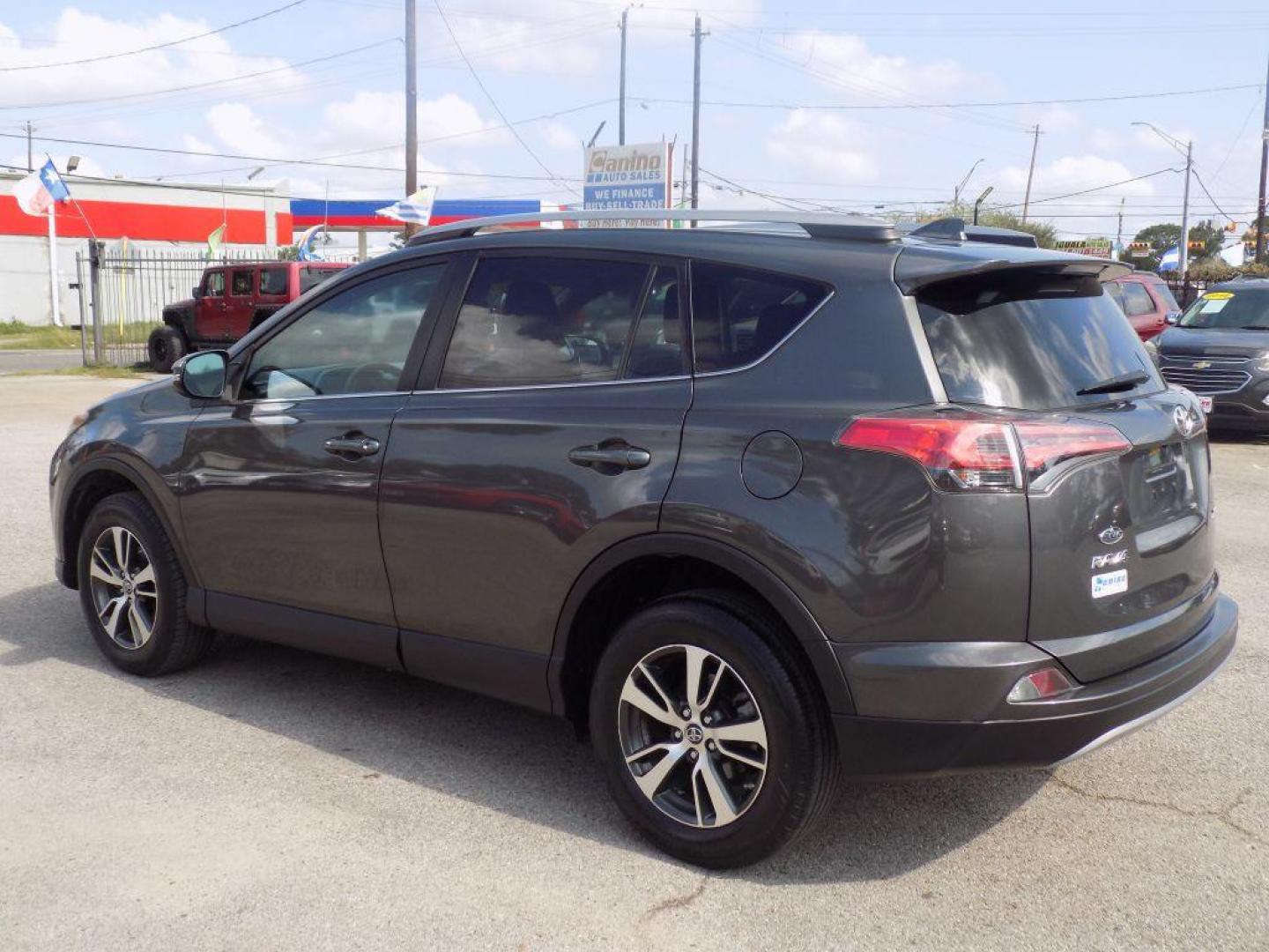 2018 GRAY TOYOTA RAV4 ADVENTURE (2T3WFREV7JW) with an 2.5L engine, Automatic transmission, located at 830 E. Canino Rd., Houston, TX, 77037, (281) 405-0440, 38.358219, -81.729942 - Photo#4