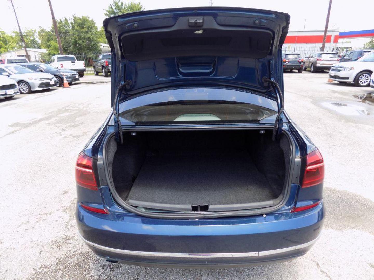 2019 BLUE VOLKSWAGEN PASSAT WOLFSBURG (1VWLA7A33KC) with an 2.0L engine, Automatic transmission, located at 830 E. Canino Rd., Houston, TX, 77037, (281) 405-0440, 38.358219, -81.729942 - Photo#12