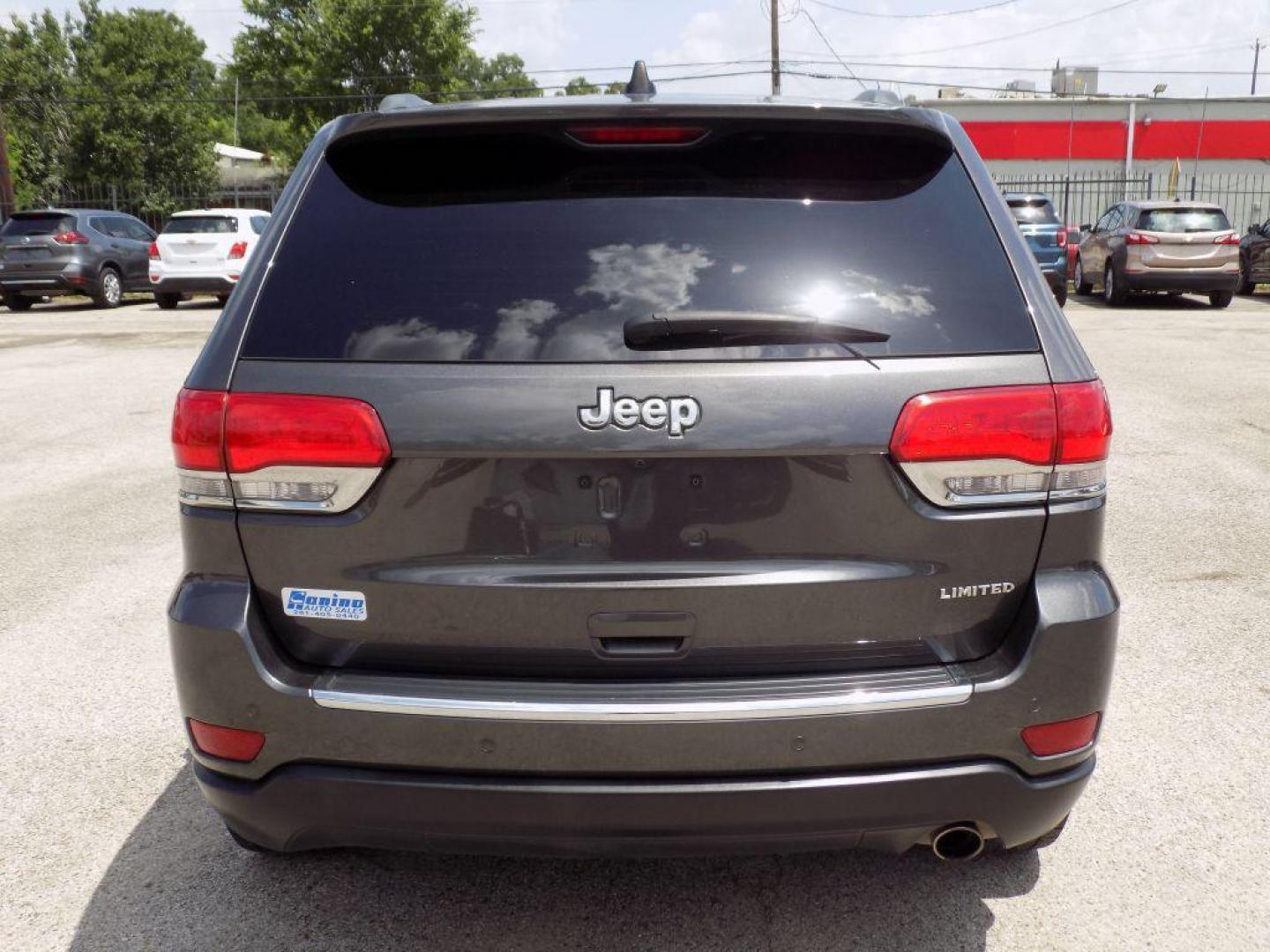 2019 GRAY JEEP GRAND CHEROKEE LIMITED (1C4RJEBG4KC) with an 3.6L engine, Automatic transmission, located at 830 E. Canino Rd., Houston, TX, 77037, (281) 405-0440, 38.358219, -81.729942 - Photo#4