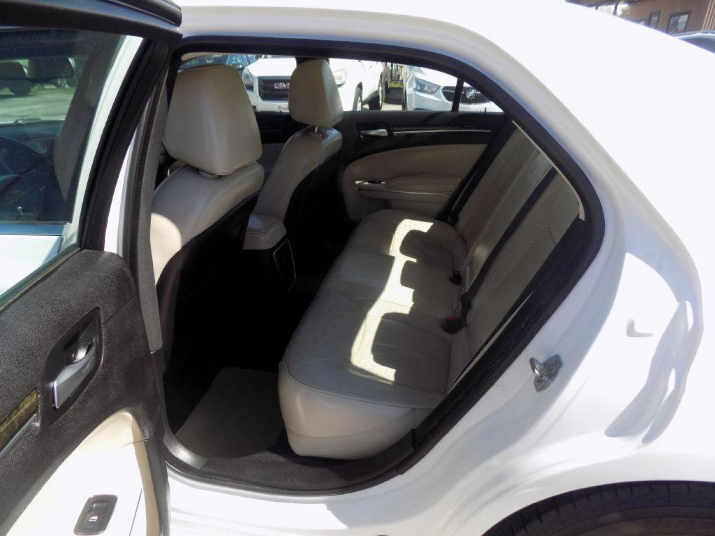 2016 WHITE CHRYSLER 300C (2C3CCAEG8GH) with an 3.6L engine, Automatic transmission, located at 830 E. Canino Rd., Houston, TX, 77037, (281) 405-0440, 38.358219, -81.729942 - Photo#13