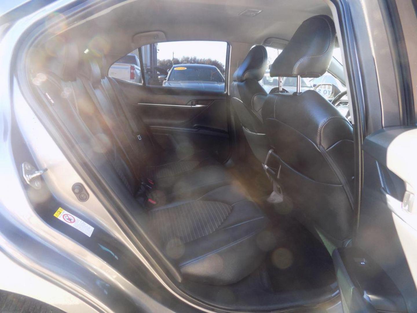 2019 GRAY TOYOTA CAMRY L (4T1B11HKXKU) with an 2.5L engine, Automatic transmission, located at 830 E. Canino Rd., Houston, TX, 77037, (281) 405-0440, 38.358219, -81.729942 - Photo#13