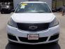 2017 WHITE CHEVROLET TRAVERSE LS (1GNKRFKD8HJ) with an 3.6L engine, Automatic transmission, located at 830 E. Canino Rd., Houston, TX, 77037, (281) 405-0440, 38.358219, -81.729942 - Photo#0