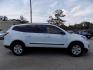 2017 WHITE CHEVROLET TRAVERSE LS (1GNKRFKD8HJ) with an 3.6L engine, Automatic transmission, located at 830 E. Canino Rd., Houston, TX, 77037, (281) 405-0440, 38.358219, -81.729942 - Photo#1
