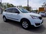 2017 WHITE CHEVROLET TRAVERSE LS (1GNKRFKD8HJ) with an 3.6L engine, Automatic transmission, located at 830 E. Canino Rd., Houston, TX, 77037, (281) 405-0440, 38.358219, -81.729942 - Photo#2