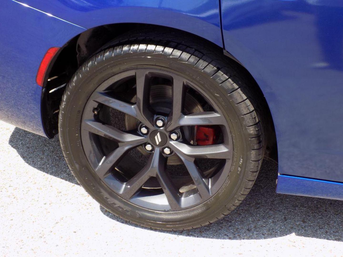 2019 BLUE DODGE CHARGER SXT (2C3CDXBG3KH) with an 3.6L engine, Automatic transmission, located at 830 E. Canino Rd., Houston, TX, 77037, (281) 405-0440, 38.358219, -81.729942 - Photo#14