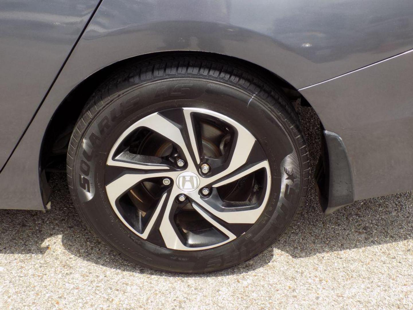 2017 GRAY HONDA ACCORD LX (1HGCR2F37HA) with an 2.4L engine, Continuously Variable transmission, located at 830 E. Canino Rd., Houston, TX, 77037, (281) 405-0440, 38.358219, -81.729942 - Photo#17