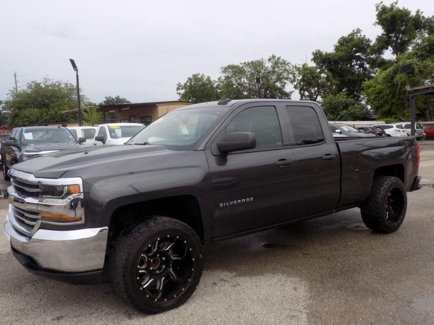 2016 BLACK CHEVROLET SILVERADO 1500 (1GCRCNEH9GZ) with an 4.3L engine, Automatic transmission, located at 830 E. Canino Rd., Houston, TX, 77037, (281) 405-0440, 38.358219, -81.729942 - Photo#1
