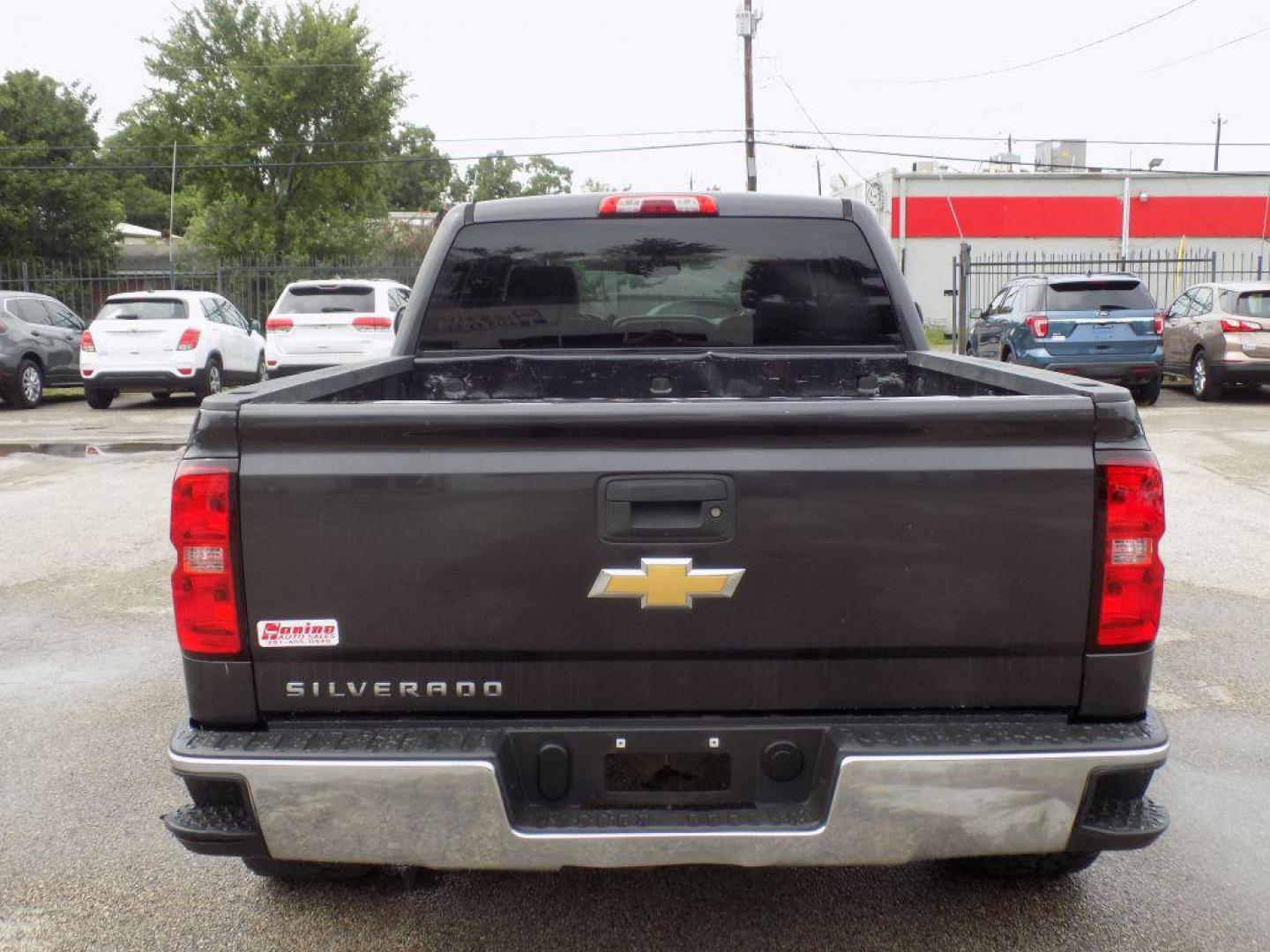 2016 BLACK CHEVROLET SILVERADO 1500 (1GCRCNEH9GZ) with an 4.3L engine, Automatic transmission, located at 830 E. Canino Rd., Houston, TX, 77037, (281) 405-0440, 38.358219, -81.729942 - Photo#4