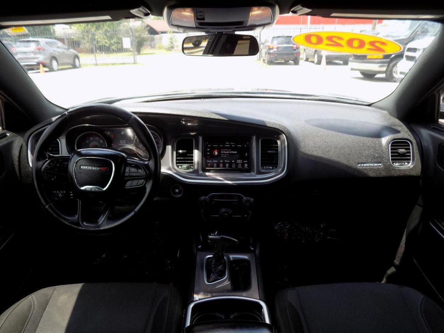 2020 GRAY DODGE CHARGER SXT (2C3CDXBG9LH) with an 3.6L engine, Automatic transmission, located at 830 E. Canino Rd., Houston, TX, 77037, (281) 405-0440, 38.358219, -81.729942 - Photo#14