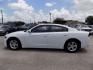 2022 WHITE DODGE CHARGER SXT (2C3CDXBG2NH) with an 3.6L engine, Automatic transmission, located at 830 E. Canino Rd., Houston, TX, 77037, (281) 405-0440, 38.358219, -81.729942 - Photo#2