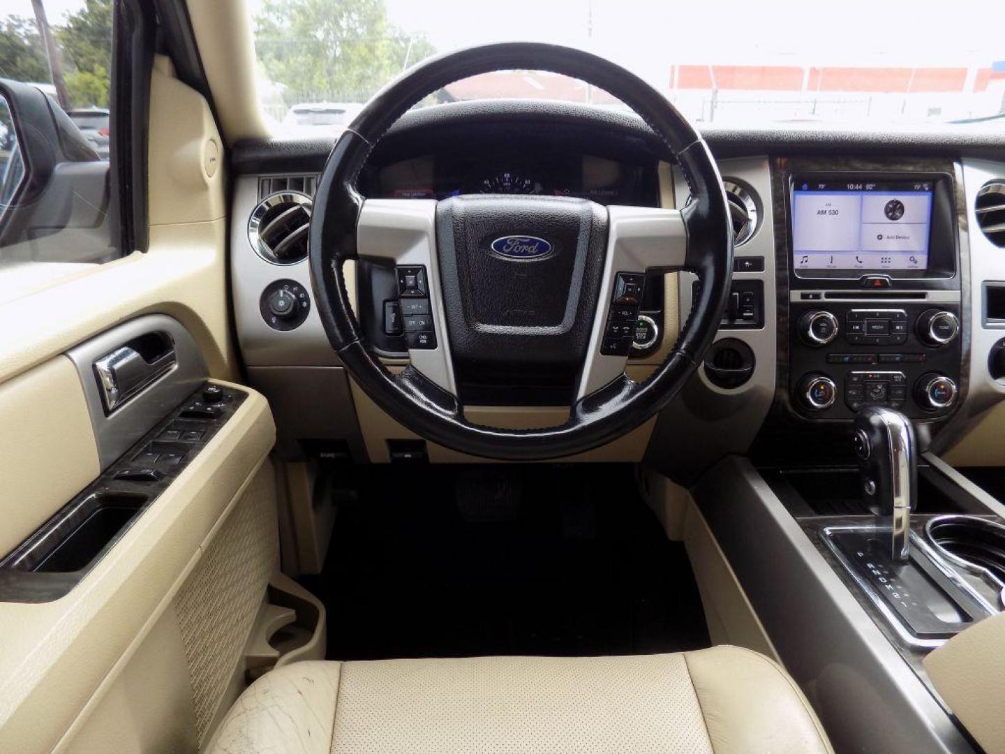 2017 BLACK FORD EXPEDITION LIMITED (1FMJU1KT2HE) with an 3.5L engine, Automatic transmission, located at 830 E. Canino Rd., Houston, TX, 77037, (281) 405-0440, 38.358219, -81.729942 - Photo#15