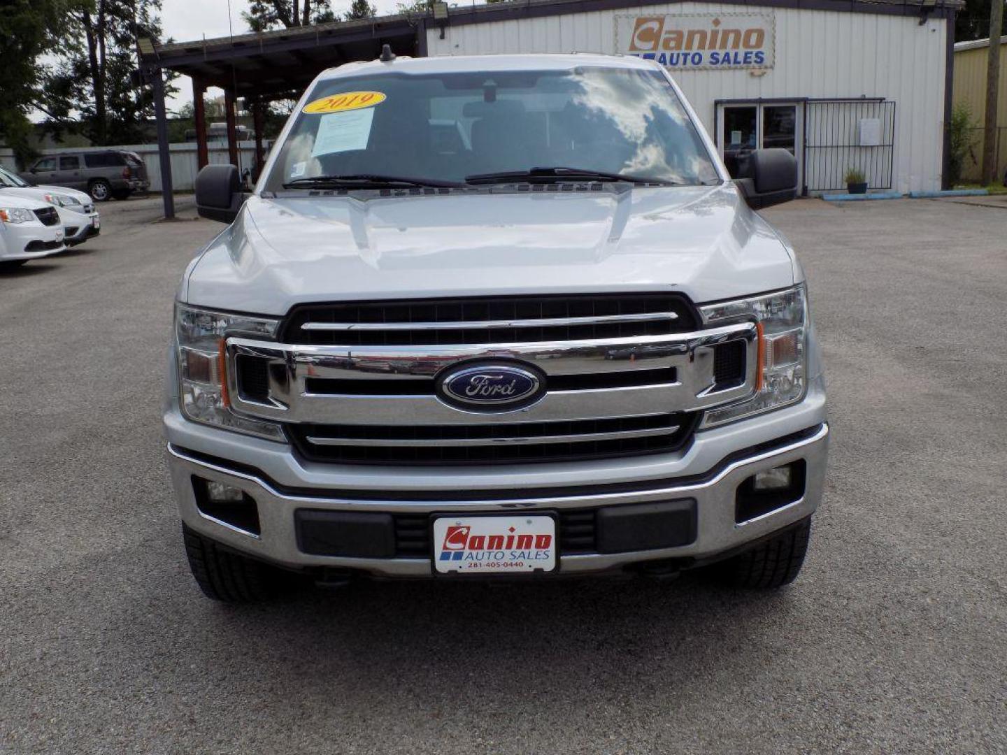 2019 SILVER FORD F150 SUPERCREW (1FTEW1E56KK) with an 5.0L engine, Automatic transmission, located at 830 E. Canino Rd., Houston, TX, 77037, (281) 405-0440, 38.358219, -81.729942 - Photo#0