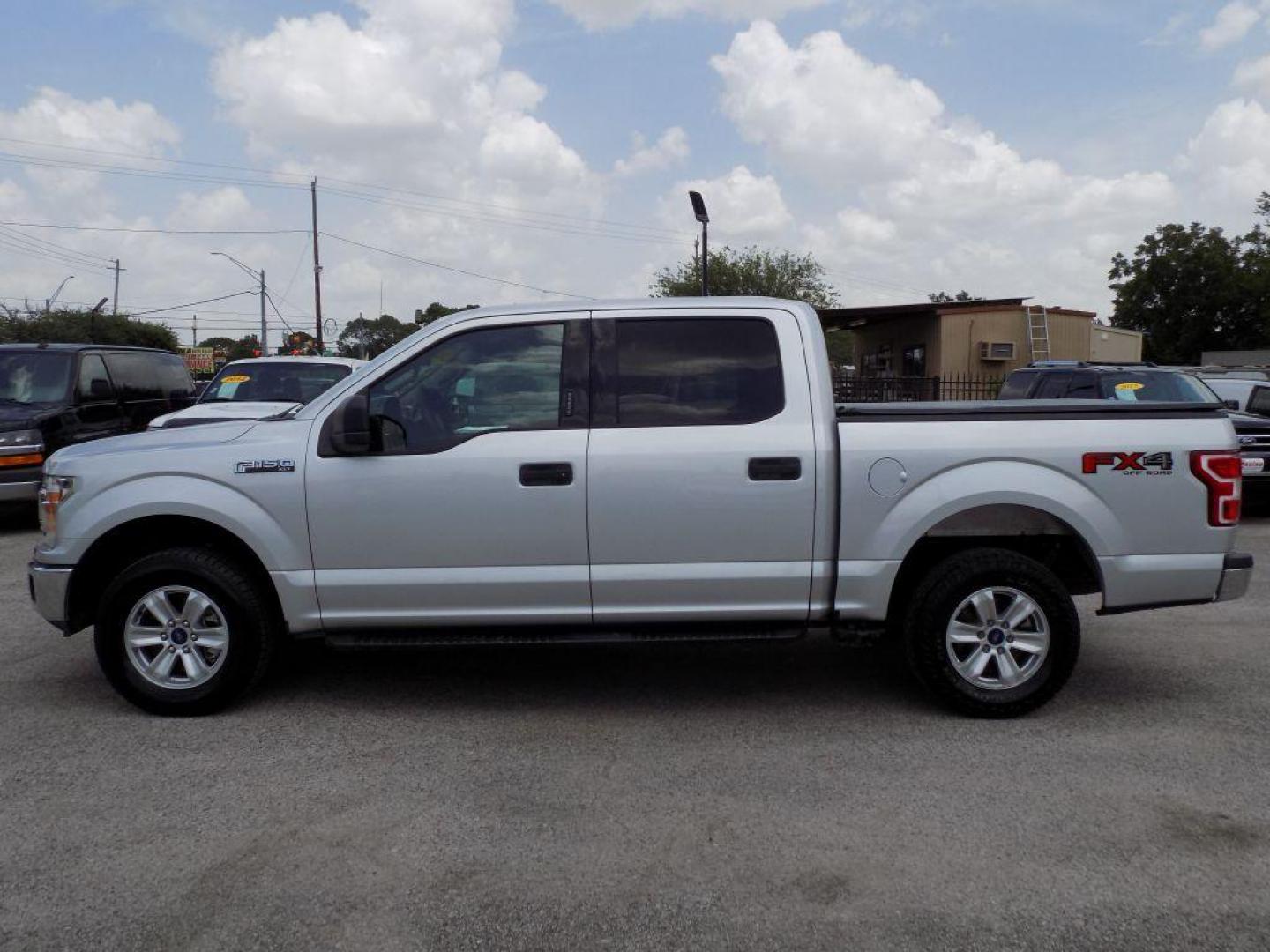 2019 SILVER FORD F150 SUPERCREW (1FTEW1E56KK) with an 5.0L engine, Automatic transmission, located at 830 E. Canino Rd., Houston, TX, 77037, (281) 405-0440, 38.358219, -81.729942 - Photo#2