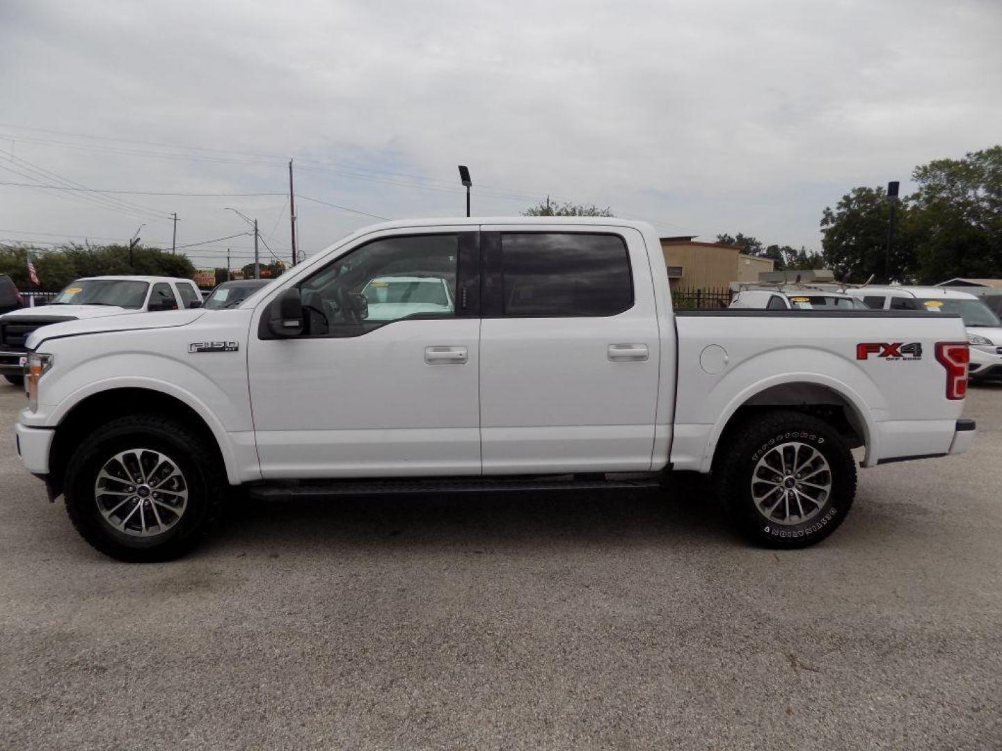 2018 WHITE FORD F150 SUPERCREW (1FTEW1EP9JK) with an 2.7L engine, Automatic transmission, located at 830 E. Canino Rd., Houston, TX, 77037, (281) 405-0440, 38.358219, -81.729942 - Photo#2