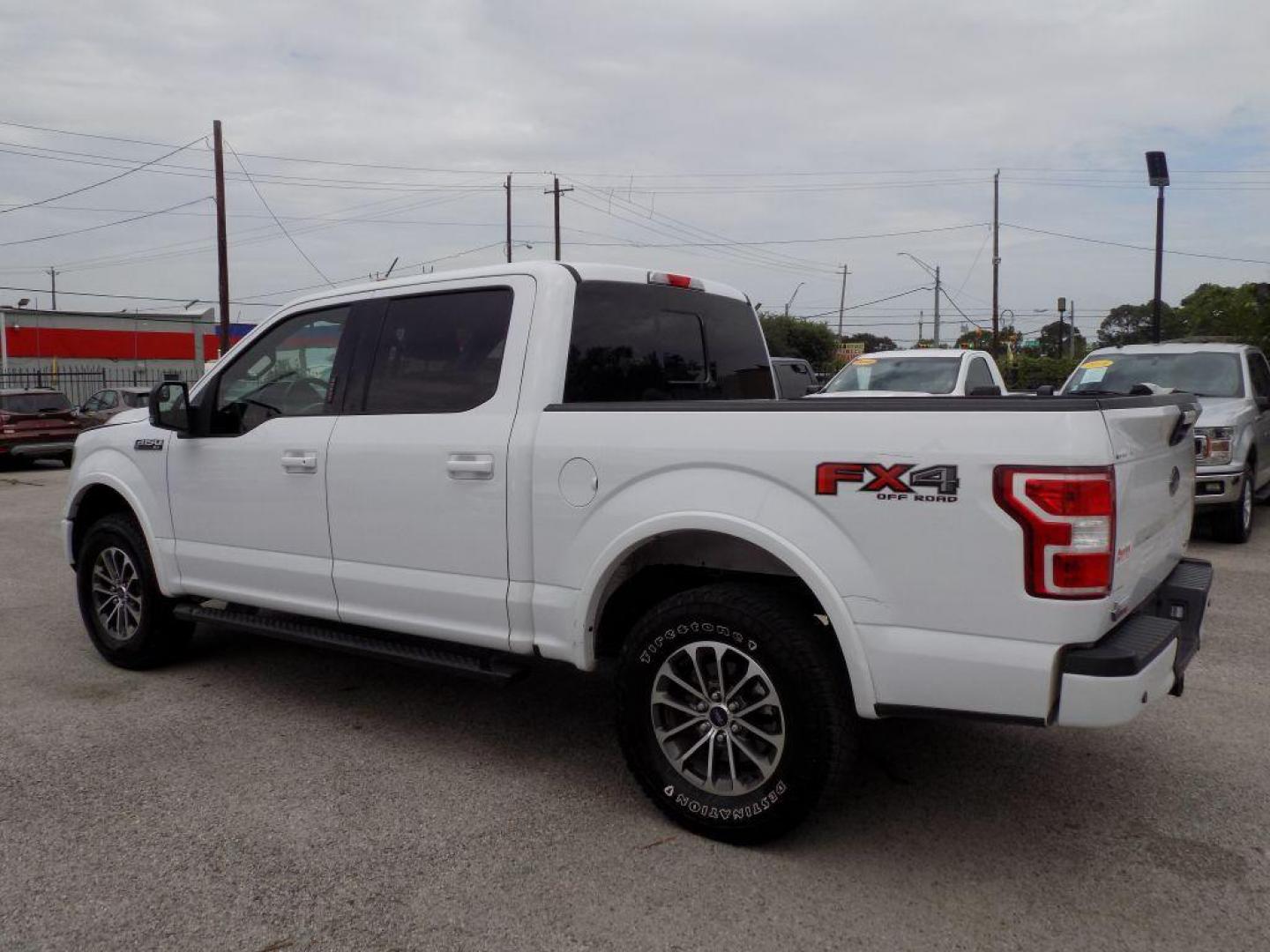 2018 WHITE FORD F150 SUPERCREW (1FTEW1EP9JK) with an 2.7L engine, Automatic transmission, located at 830 E. Canino Rd., Houston, TX, 77037, (281) 405-0440, 38.358219, -81.729942 - Photo#3