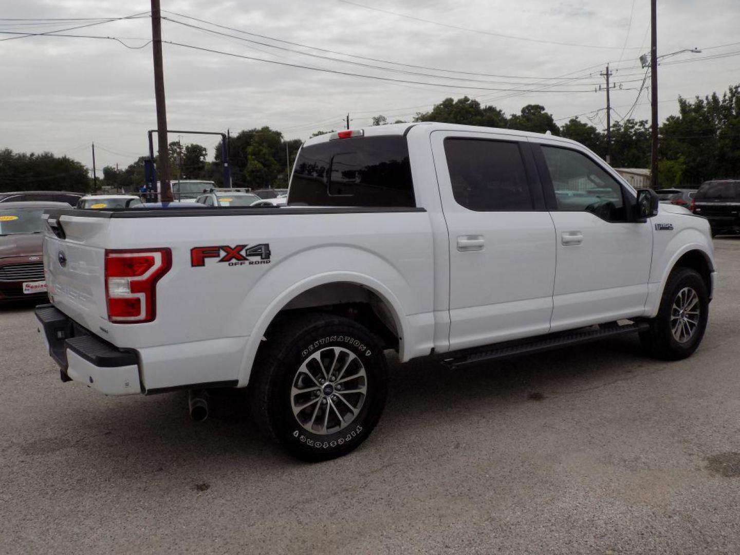2018 WHITE FORD F150 SUPERCREW (1FTEW1EP9JK) with an 2.7L engine, Automatic transmission, located at 830 E. Canino Rd., Houston, TX, 77037, (281) 405-0440, 38.358219, -81.729942 - Photo#5