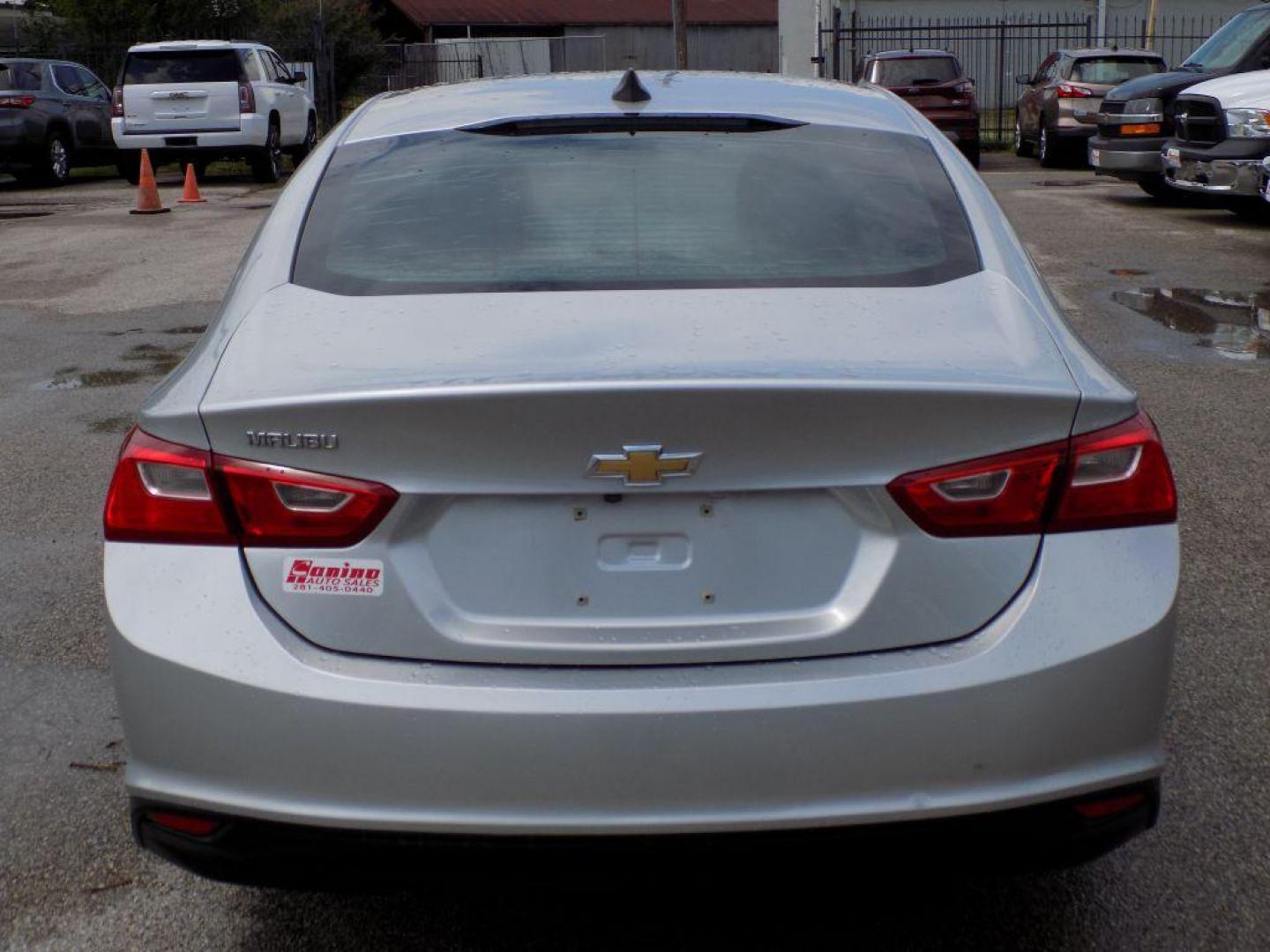 2017 SILVER CHEVROLET MALIBU LS (1G1ZB5ST1HF) with an 1.5L engine, Automatic transmission, located at 830 E. Canino Rd., Houston, TX, 77037, (281) 405-0440, 38.358219, -81.729942 - Photo#4