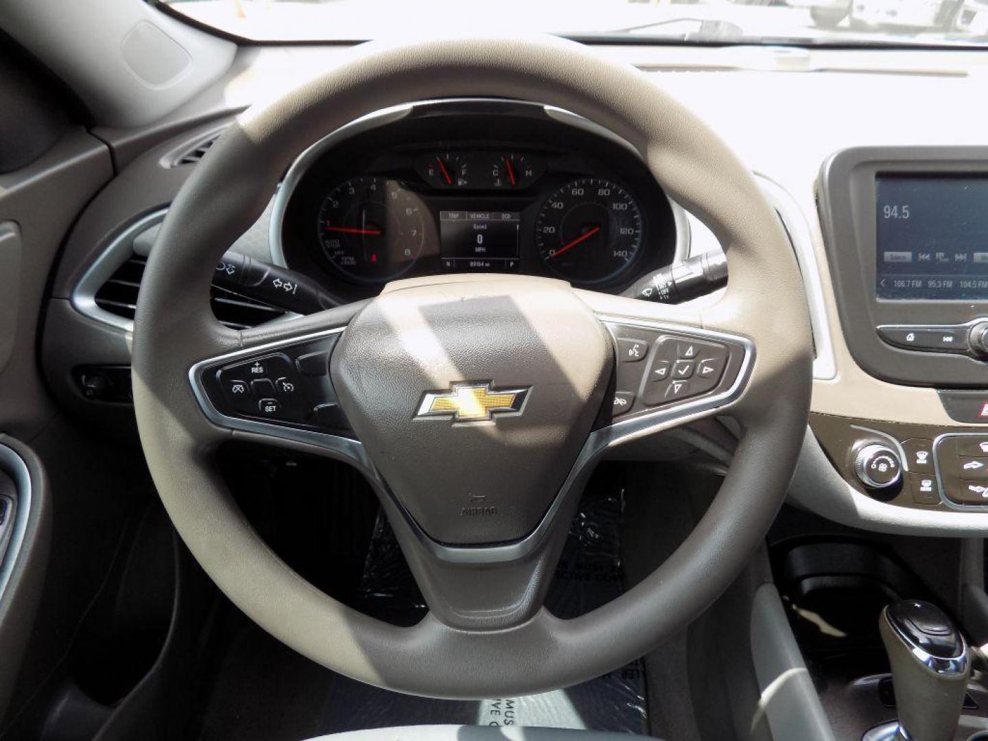 2017 SILVER CHEVROLET MALIBU LS (1G1ZB5ST1HF) with an 1.5L engine, Automatic transmission, located at 830 E. Canino Rd., Houston, TX, 77037, (281) 405-0440, 38.358219, -81.729942 - Photo#16