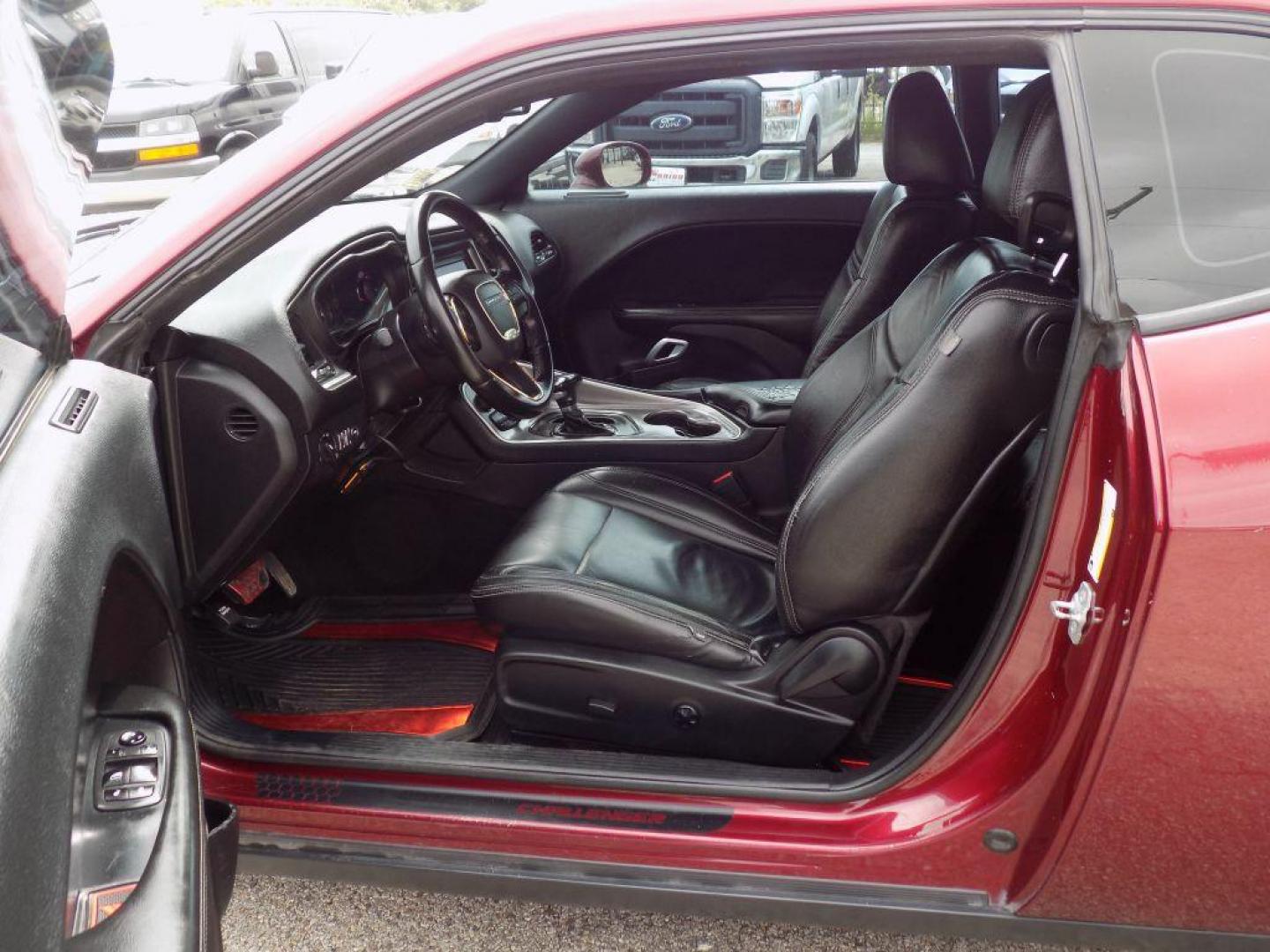 2021 MAROON DODGE CHALLENGER SXT (2C3CDZAG0MH) with an 3.6L engine, Automatic transmission, located at 830 E. Canino Rd., Houston, TX, 77037, (281) 405-0440, 38.358219, -81.729942 - Photo#7