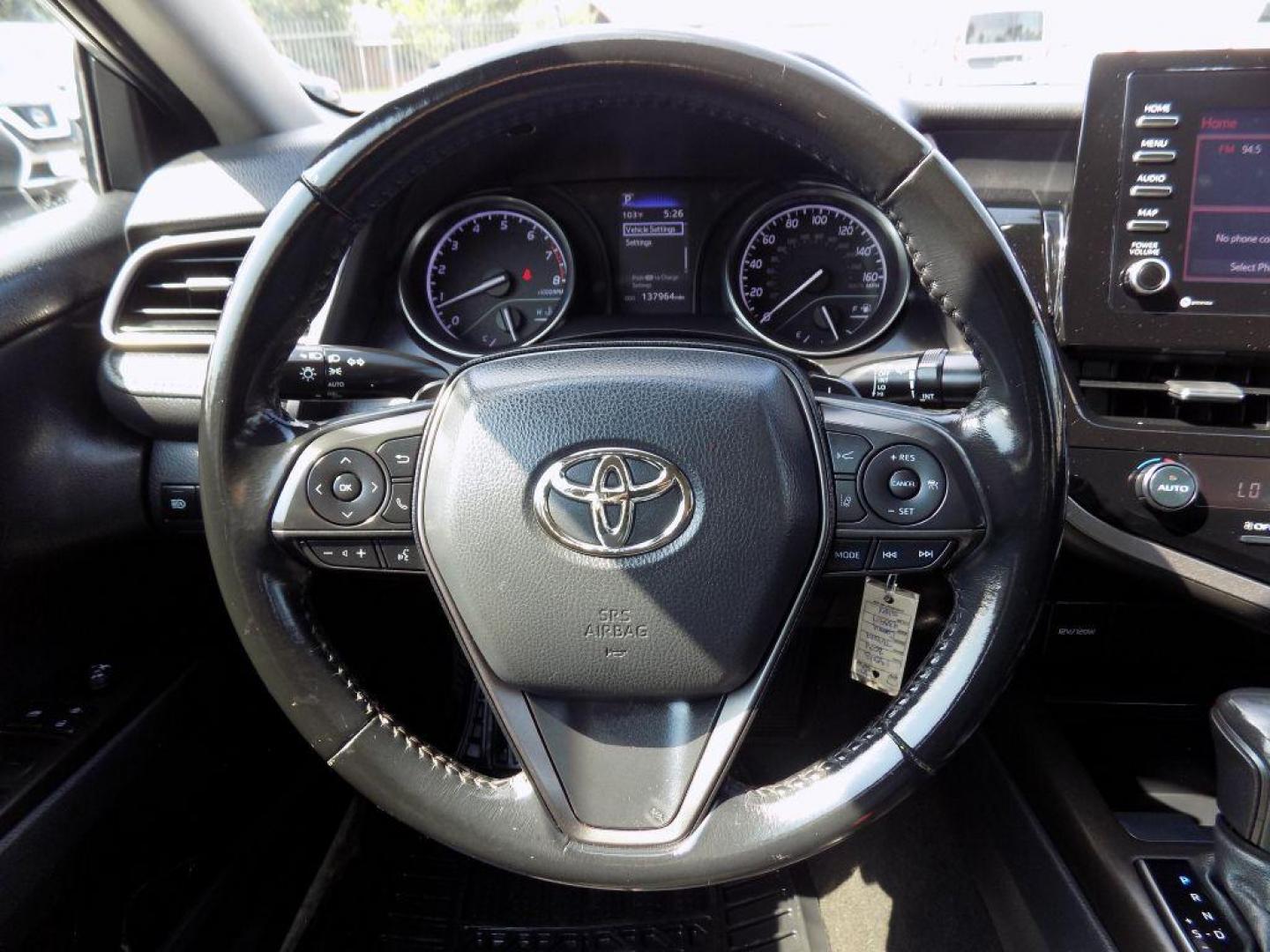 2021 SILVER TOYOTA CAMRY SE (4T1G11AK8MU) with an 2.5L engine, Automatic transmission, located at 830 E. Canino Rd., Houston, TX, 77037, (281) 405-0440, 38.358219, -81.729942 - Photo#21