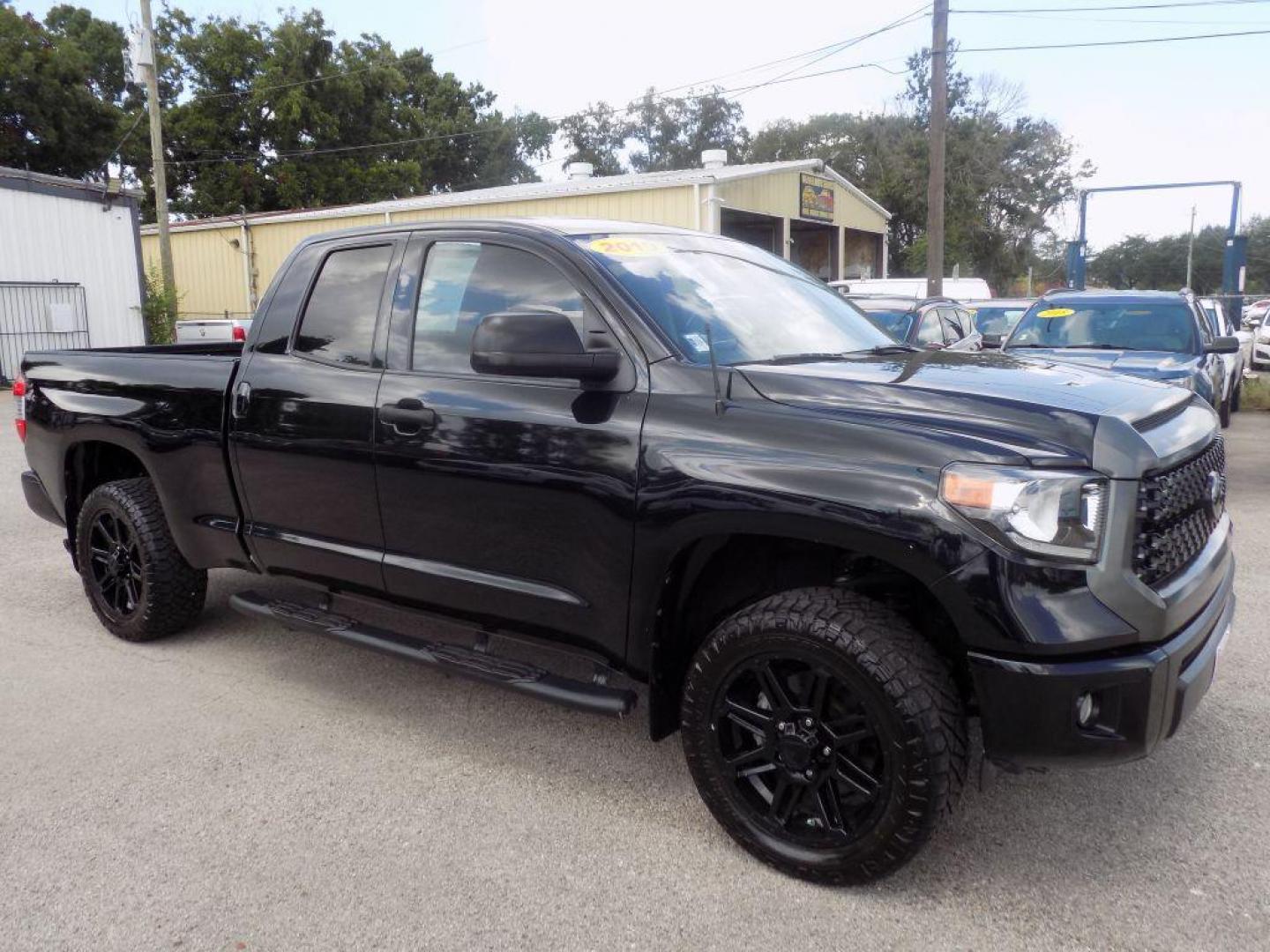 2019 BLACK TOYOTA TUNDRA SR (5TFRM5F11KX) with an 4.6L engine, Automatic transmission, located at 830 E. Canino Rd., Houston, TX, 77037, (281) 405-0440, 38.358219, -81.729942 - Photo#7