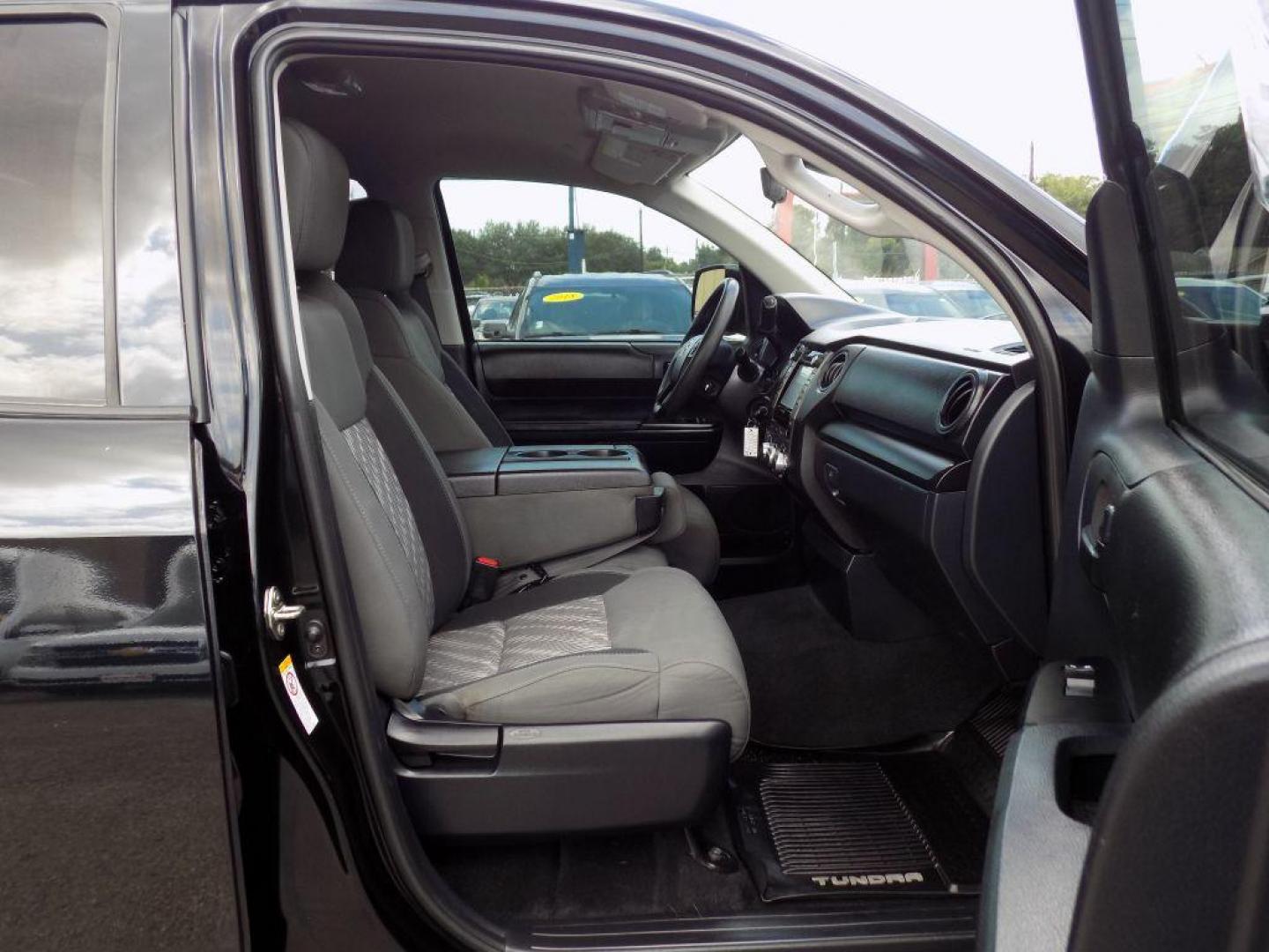 2019 BLACK TOYOTA TUNDRA SR (5TFRM5F11KX) with an 4.6L engine, Automatic transmission, located at 830 E. Canino Rd., Houston, TX, 77037, (281) 405-0440, 38.358219, -81.729942 - Photo#11