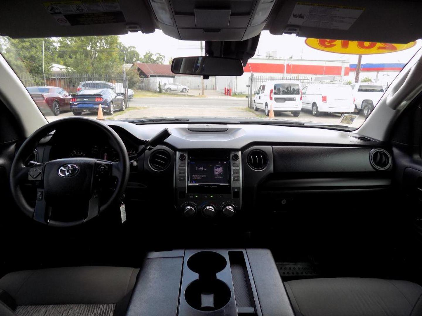 2019 BLACK TOYOTA TUNDRA SR (5TFRM5F11KX) with an 4.6L engine, Automatic transmission, located at 830 E. Canino Rd., Houston, TX, 77037, (281) 405-0440, 38.358219, -81.729942 - Photo#13