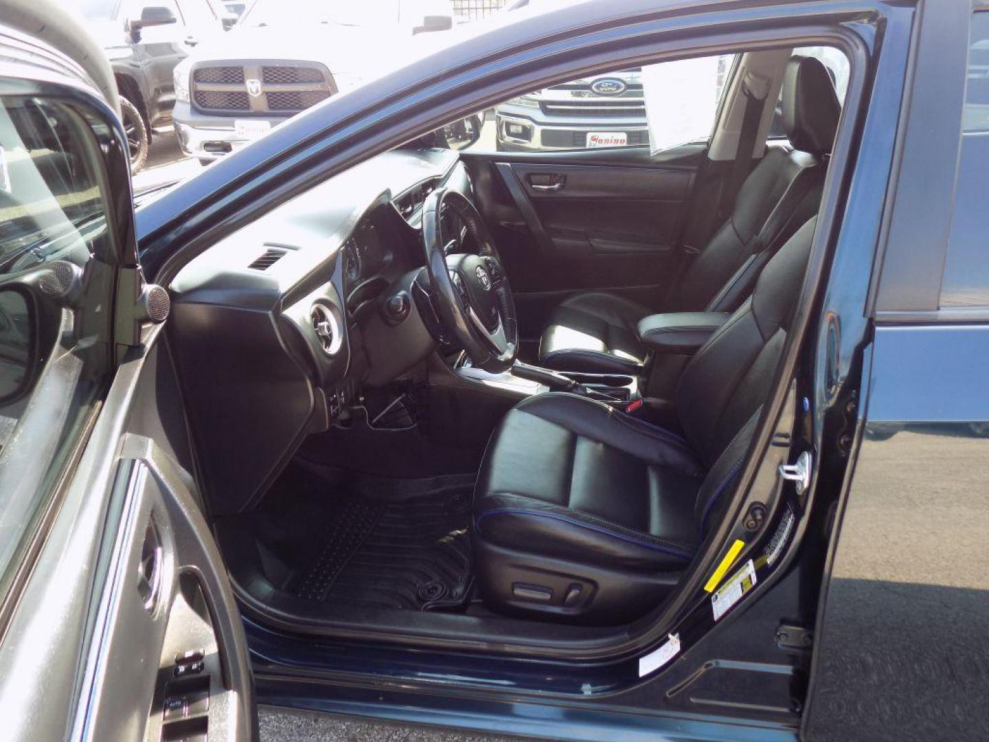 2018 BLUE TOYOTA COROLLA L (5YFBURHEXJP) with an 1.8L engine, Continuously Variable transmission, located at 830 E. Canino Rd., Houston, TX, 77037, (281) 405-0440, 38.358219, -81.729942 - Photo#10