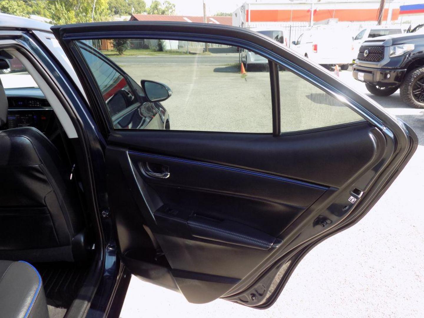 2018 BLUE TOYOTA COROLLA L (5YFBURHEXJP) with an 1.8L engine, Continuously Variable transmission, located at 830 E. Canino Rd., Houston, TX, 77037, (281) 405-0440, 38.358219, -81.729942 - Photo#15