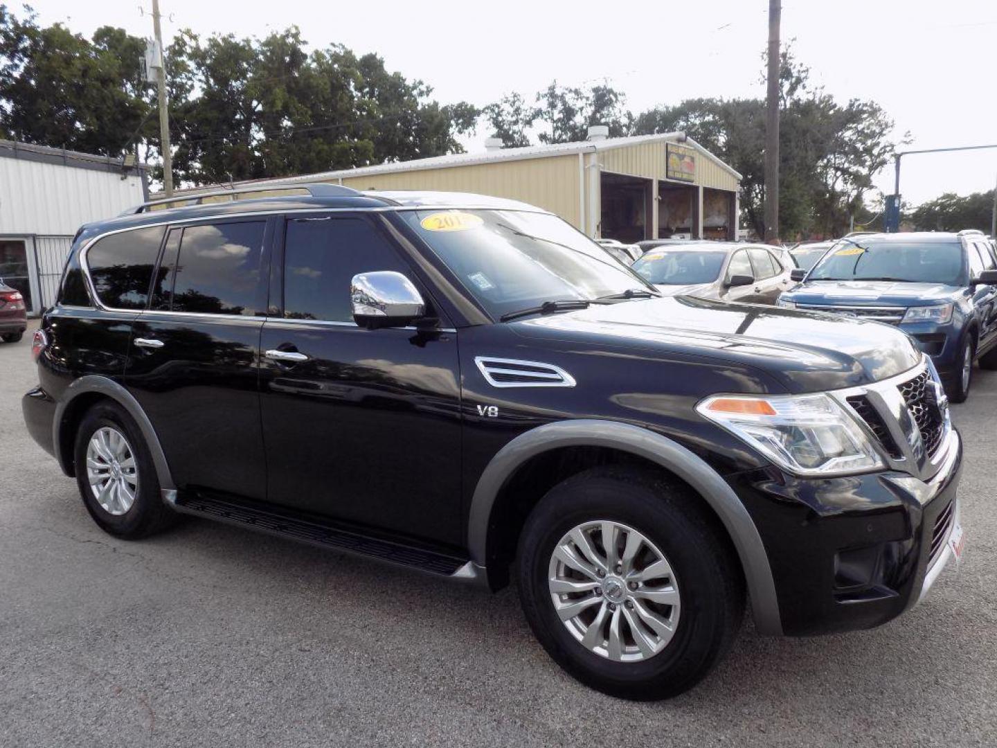 2018 BLACK NISSAN ARMADA SV (JN8AY2ND9JX) with an 5.6L engine, Automatic transmission, located at 830 E. Canino Rd., Houston, TX, 77037, (281) 405-0440, 38.358219, -81.729942 - Photo#7