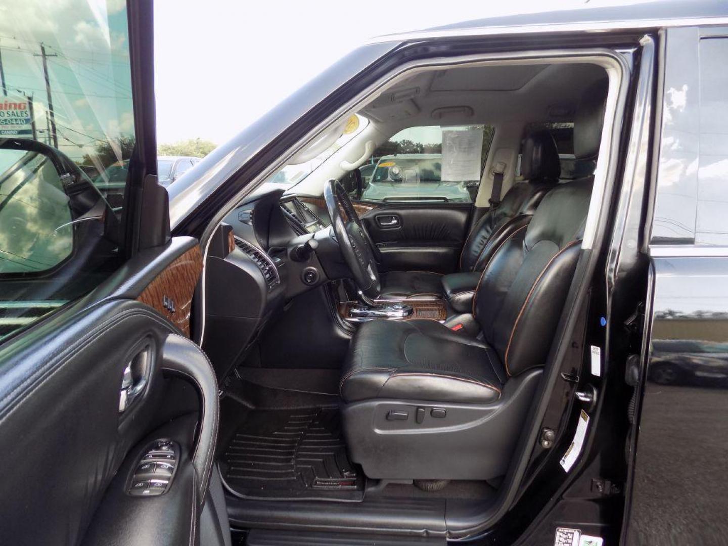 2018 BLACK NISSAN ARMADA SV (JN8AY2ND9JX) with an 5.6L engine, Automatic transmission, located at 830 E. Canino Rd., Houston, TX, 77037, (281) 405-0440, 38.358219, -81.729942 - Photo#9