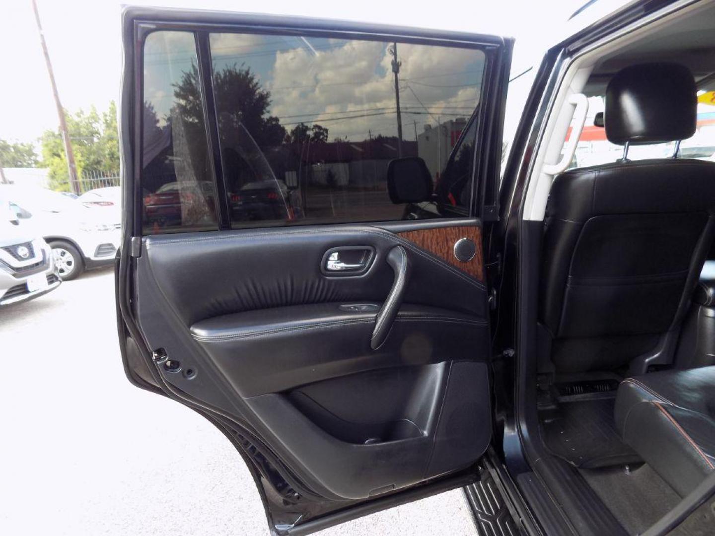 2018 BLACK NISSAN ARMADA SV (JN8AY2ND9JX) with an 5.6L engine, Automatic transmission, located at 830 E. Canino Rd., Houston, TX, 77037, (281) 405-0440, 38.358219, -81.729942 - Photo#10