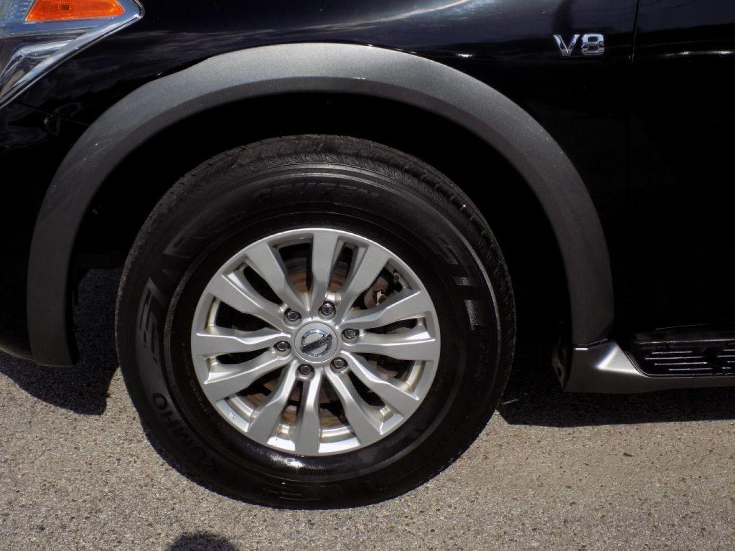 2018 BLACK NISSAN ARMADA SV (JN8AY2ND9JX) with an 5.6L engine, Automatic transmission, located at 830 E. Canino Rd., Houston, TX, 77037, (281) 405-0440, 38.358219, -81.729942 - Photo#25