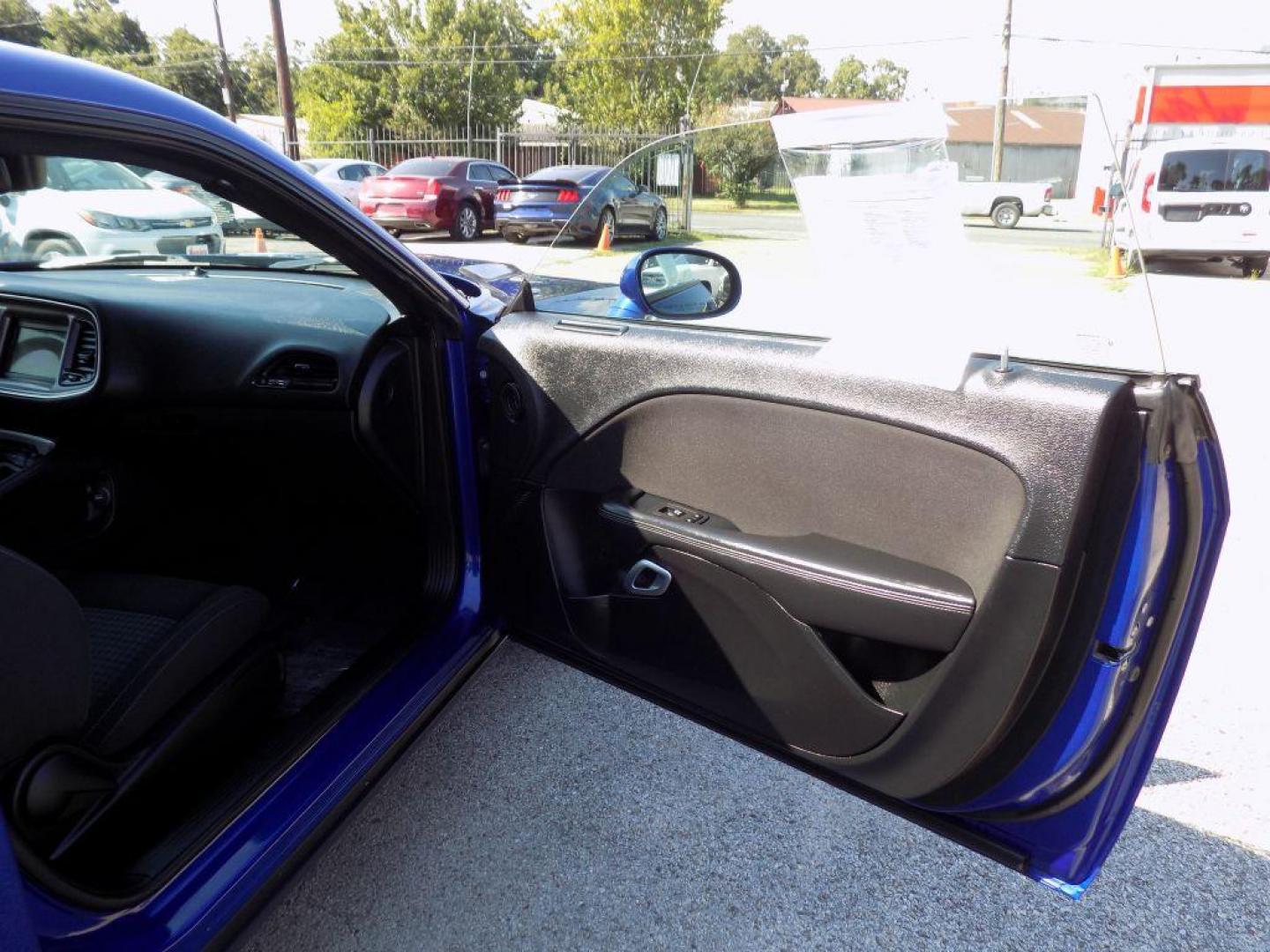 2022 BLUE DODGE CHALLENGER SXT (2C3CDZGG9NH) with an 3.6L engine, Automatic transmission, located at 830 E. Canino Rd., Houston, TX, 77037, (281) 405-0440, 38.358219, -81.729942 - Photo#10