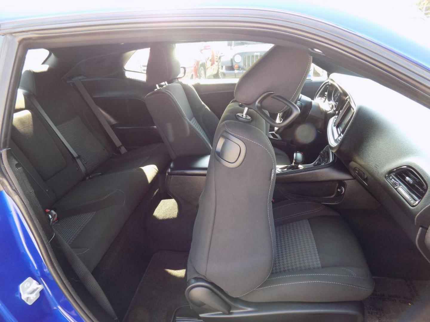 2022 BLUE DODGE CHALLENGER SXT (2C3CDZGG9NH) with an 3.6L engine, Automatic transmission, located at 830 E. Canino Rd., Houston, TX, 77037, (281) 405-0440, 38.358219, -81.729942 - Photo#16