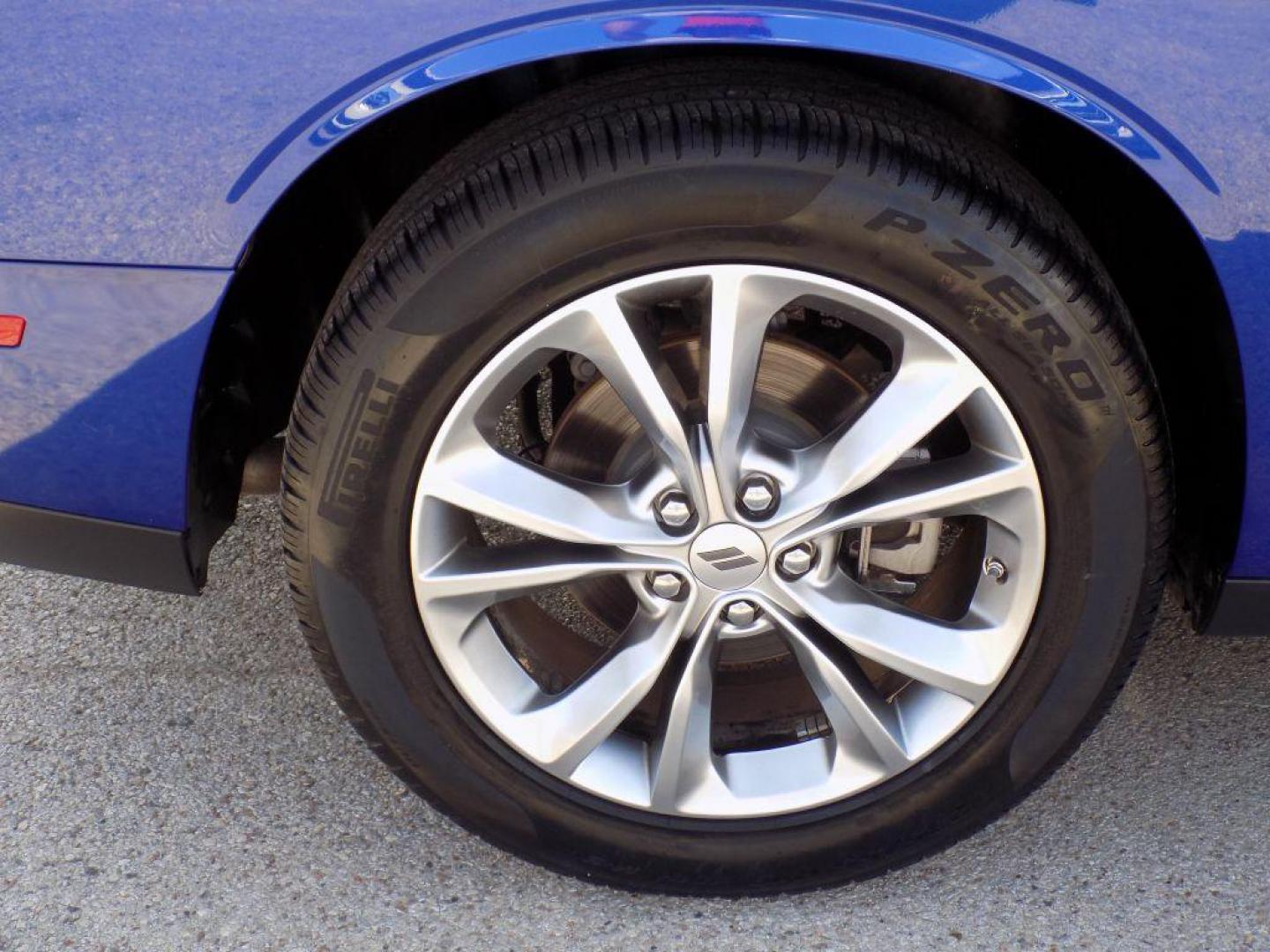 2022 BLUE DODGE CHALLENGER SXT (2C3CDZGG9NH) with an 3.6L engine, Automatic transmission, located at 830 E. Canino Rd., Houston, TX, 77037, (281) 405-0440, 38.358219, -81.729942 - Photo#22
