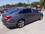 2018 GRAY HONDA ACCORD EX-L (1HGCV1F52JA) with an 1.5L engine, Continuously Variable transmission, located at 830 E. Canino Rd., Houston, TX, 77037, (281) 405-0440, 38.358219, -81.729942 - Photo#5