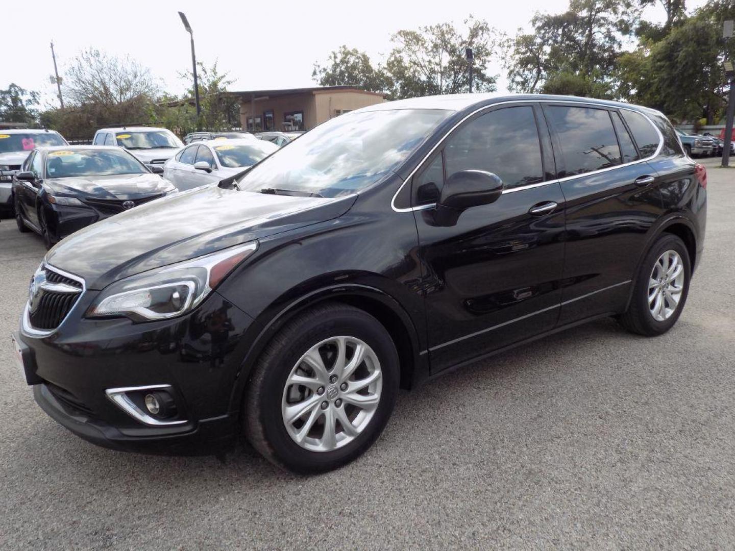 2020 BLACK BUICK ENVISION PREFERRED (LRBFXBSA9LD) with an 2.5L engine, Automatic transmission, located at 830 E. Canino Rd., Houston, TX, 77037, (281) 405-0440, 38.358219, -81.729942 - Photo#1