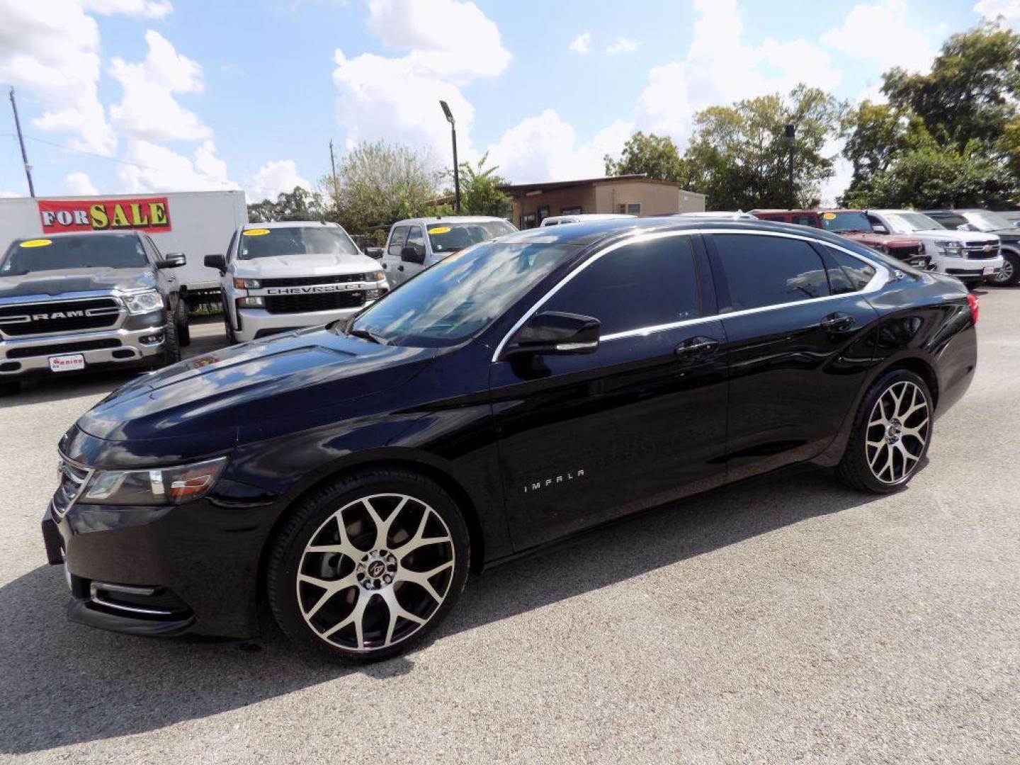 2019 BLACK CHEVROLET IMPALA LT (2G11Z5S39K9) with an 3.6L engine, Automatic transmission, located at 830 E. Canino Rd., Houston, TX, 77037, (281) 405-0440, 38.358219, -81.729942 - Photo#1