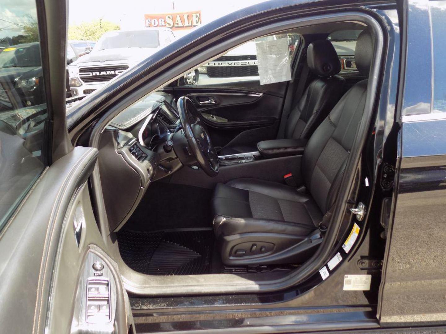 2019 BLACK CHEVROLET IMPALA LT (2G11Z5S39K9) with an 3.6L engine, Automatic transmission, located at 830 E. Canino Rd., Houston, TX, 77037, (281) 405-0440, 38.358219, -81.729942 - Photo#9